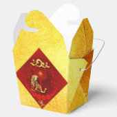 Chinese FU Luck Luck Tiger Year-groet TOFB3 Bedankdoosjes (Geopend)
