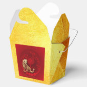 Chinese FU Luck Luck Tiger Year-groet TOFB Bedankdoosjes (Geopend)