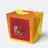 Chinese FU Luck Luck Tiger Year-groet TOFB Bedankdoosjes (Achterkant)
