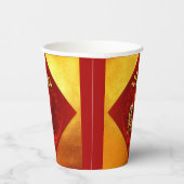 Chinese FU Luck Luck Tiger Year Party PC03 Papieren Bekers (Rechts)