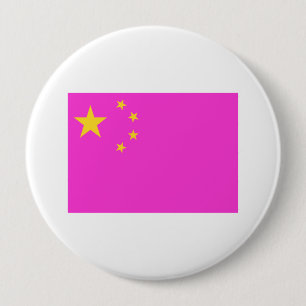 Chinese Gay Pride Ronde Button 4,0 Cm