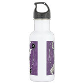 Chinese Geest van de tijger met het Chinese elemen Waterfles (Achterkant)