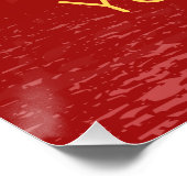 Chinese geit horoscoop sterrenbeeld perfect poster (Hoek)