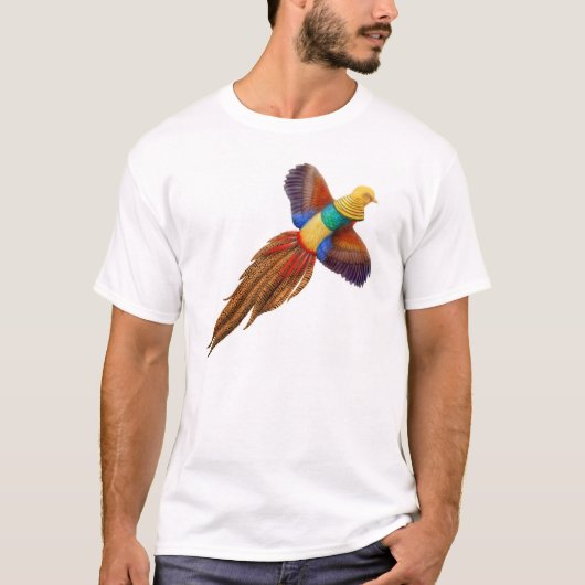 Chinese Golden Pheasant T-Shirt (Voorkant)