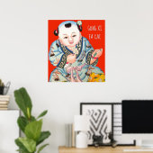 Chinese Gong Xi Fa Cai New Years Buddha Poster (Thuiskantoor)