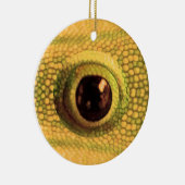 Chinese GoodLuck Charm : Dragon Eye Keramisch Ornament (Rechts)
