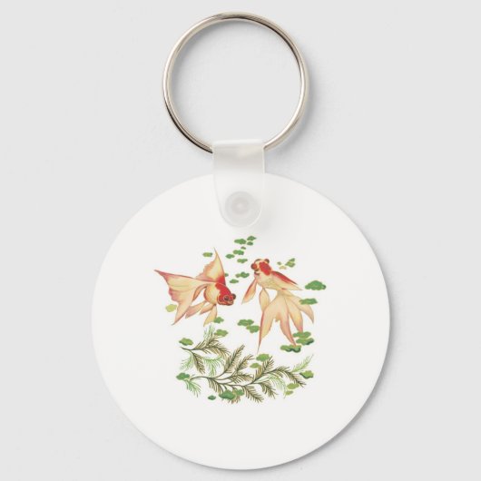 Chinese gouden handschoenen sleutelhanger (Voorkant)