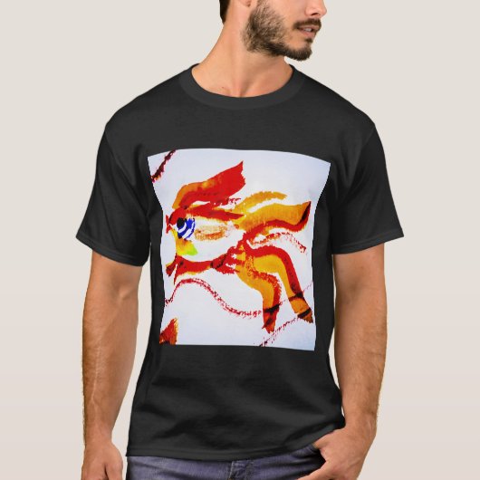 Chinese Goudvis T-shirt (Voorkant)