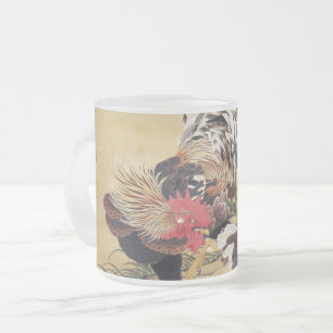 Chinese Haan Nieuwjaar 2017 Japanse Art Glass M Matglas Koffiemok