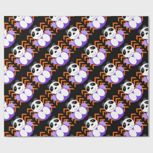Chinese halloweenpanda cadeaupapier