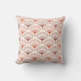 Chinese Hand Fan Pattern Kussen