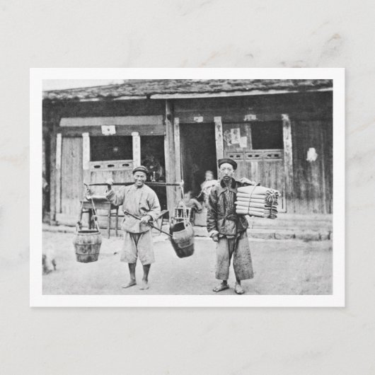 Chinese Hawkers, c.1870 (foto) Briefkaart (Voorkant)