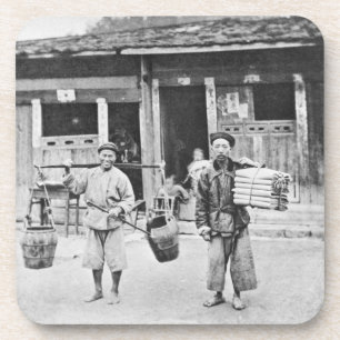 Chinese Hawkers, c.1870 (foto) Onderzetter