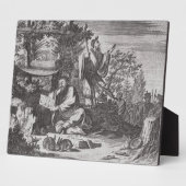 Chinese Heilige Mannen, illustratie op basis van e Fotoplaat (Zijkant)