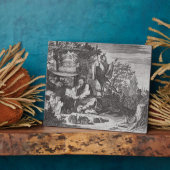 Chinese Heilige Mannen, illustratie op basis van e Fotoplaat (Zijkant)