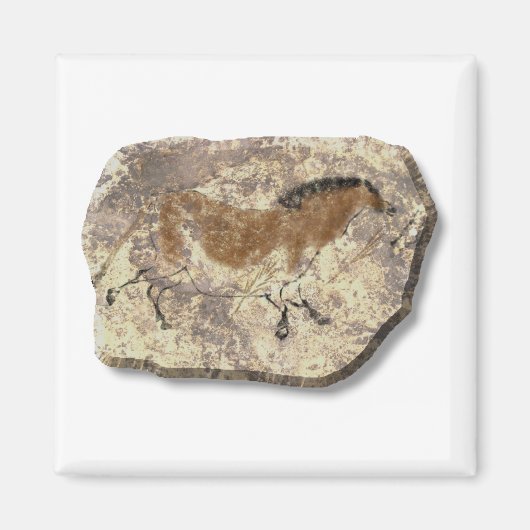 Chinese Horse-magneet Magneet (Voorkant)