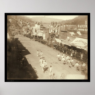 Chinese Hub-and-Hub Race Deadwood SD 1888 Poster