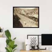 Chinese Hub-and-Hub Race Deadwood SD 1888 Poster (Thuiskantoor)