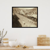 Chinese Hub-and-Hub Race Deadwood SD 1888 Poster (Keuken)