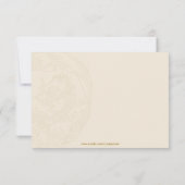 Chinese huwelijksuitnodiging - RSVP (Achterkant)