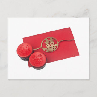 Chinese huwelijksuitnodigingskaart uitnodiging briefkaart