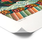 chinese illustratie van Albert Racinet Poster (Hoek)