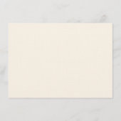 Chinese inkt schilderij bloemen bruiloft details informatiekaartje (Achterkant)