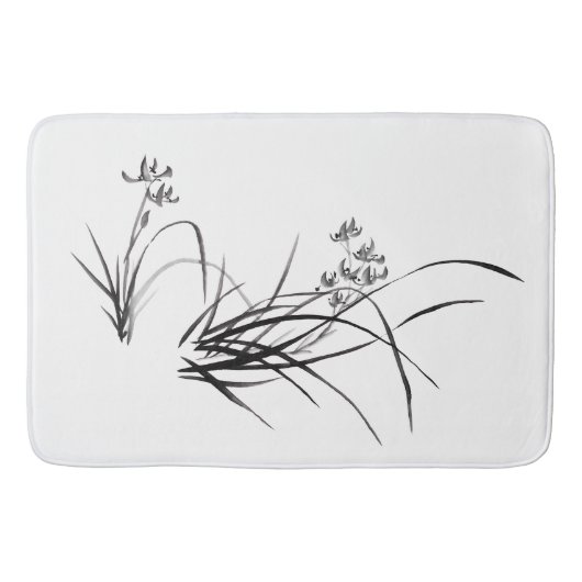 Chinese Iris in het voorjaar Badmat (Voorkant)