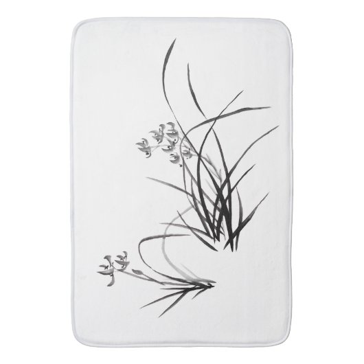 Chinese Iris in het voorjaar Badmat (Voorkant Verticaal)