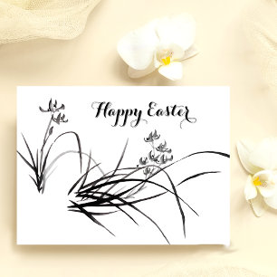 Chinese Iris in het voorjaar Briefkaart