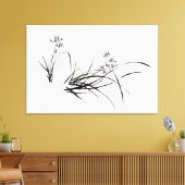 Chinese Iris in het voorjaar Canvas Afdruk (Insitu (Woonkamer))