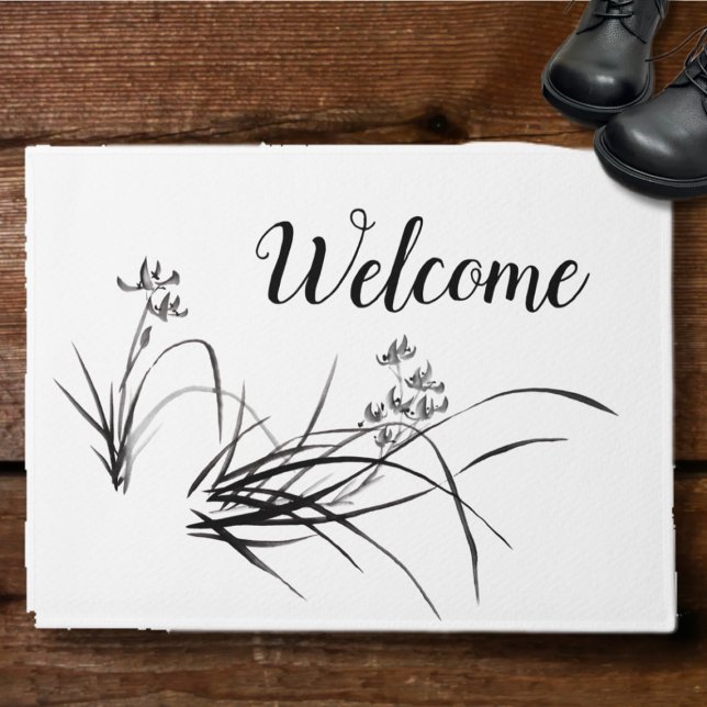 Chinese Iris in het voorjaar Deurmat (Creator heeft geüpload)