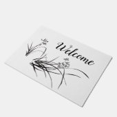 Chinese Iris in het voorjaar Deurmat (Schuin)