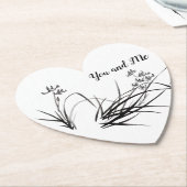 Chinese Iris in het voorjaar Kartonnen Onderzetters (Gekanteld)