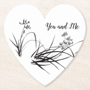 Chinese Iris in het voorjaar Kartonnen Onderzetters