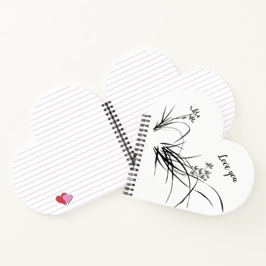 Chinese Iris in het voorjaar Notitieboek (Binnen)