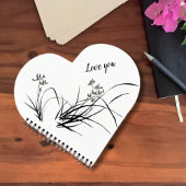 Chinese Iris in het voorjaar Notitieboek