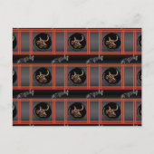 Chinese Jaar van de Os - Sterk Briefkaart (Voorkant)