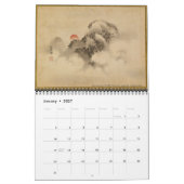 Chinese Japanse schilderijen aangepaste jaarkalend Kalender (Jan 2027)