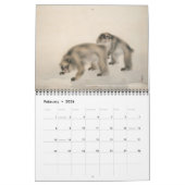 Chinese Japanse schilderijen aangepaste jaarkalend Kalender (Feb 2026)