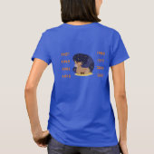 Chinese jaren van de os t-shirt (Achterkant)