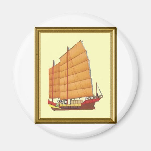 Chinese Junk Magneet (Voorkant)