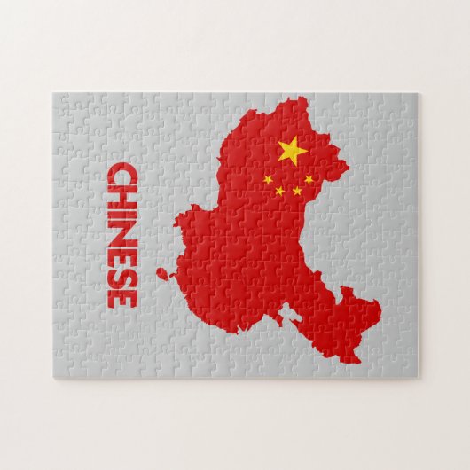 CHINESE KAART LEGPUZZEL (Horizontaal)