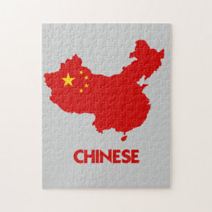 CHINESE KAART LEGPUZZEL
