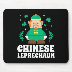 Chinese kabouter Funny St. Patrick's Day Muismat