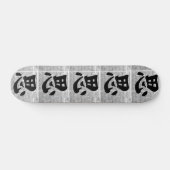 Chinese kalligrafie "Denken" Persoonlijk Skateboard (Horizontaal)