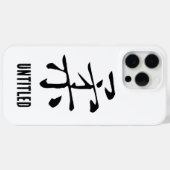 Chinese kalligrafie-Soft-#001- Case-Mate iPhone Case (Achterkant (horizontaal))