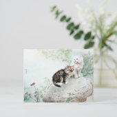 Chinese kat art. 2 briefkaart (Staand voorkant)