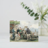 Chinese kat-kooplui uit 'China in een reeks Briefkaart (Staand voorkant)