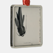 Chinese katvis metalen ornament (Rechts)